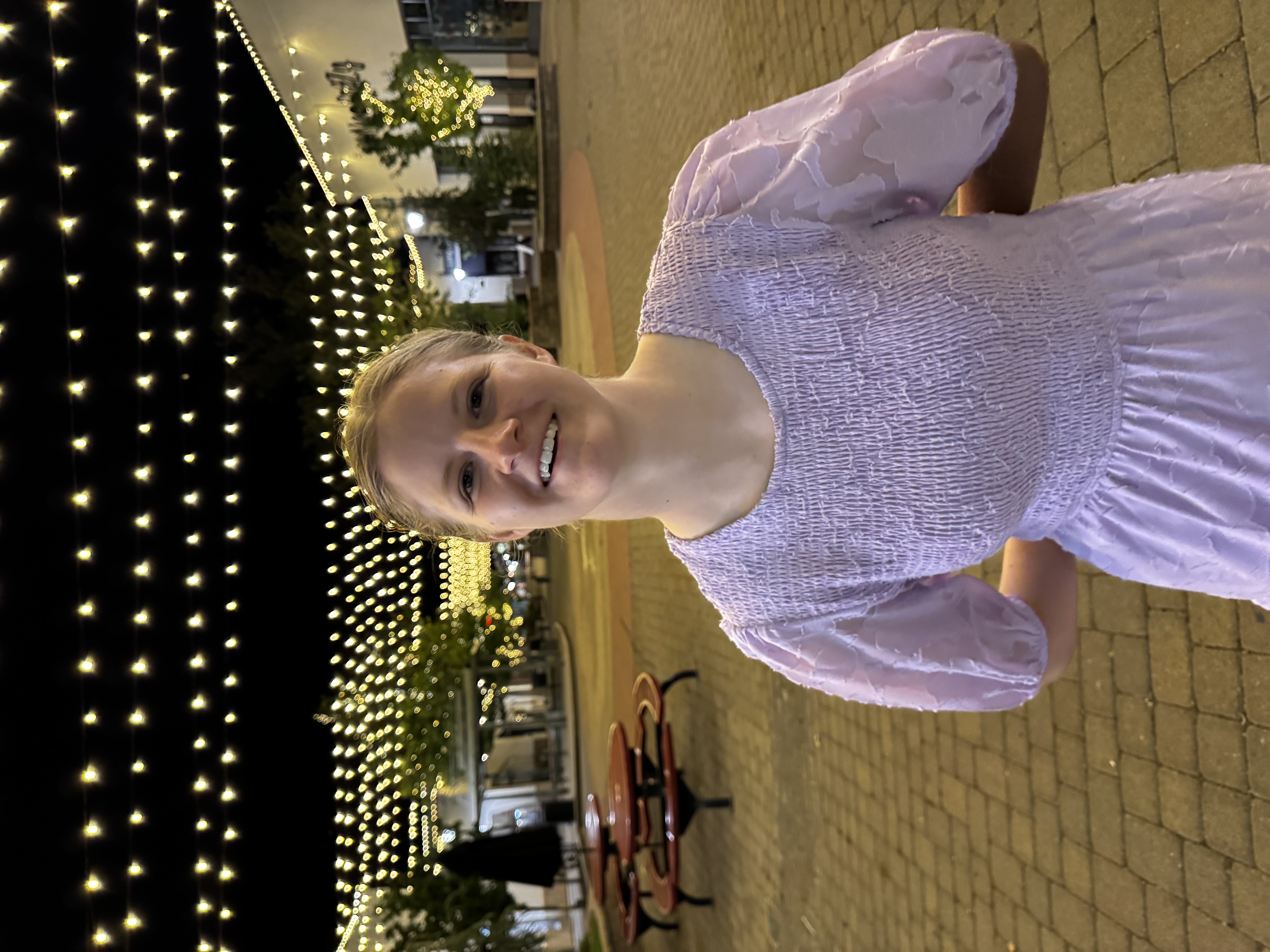 Callie collaborating with a director