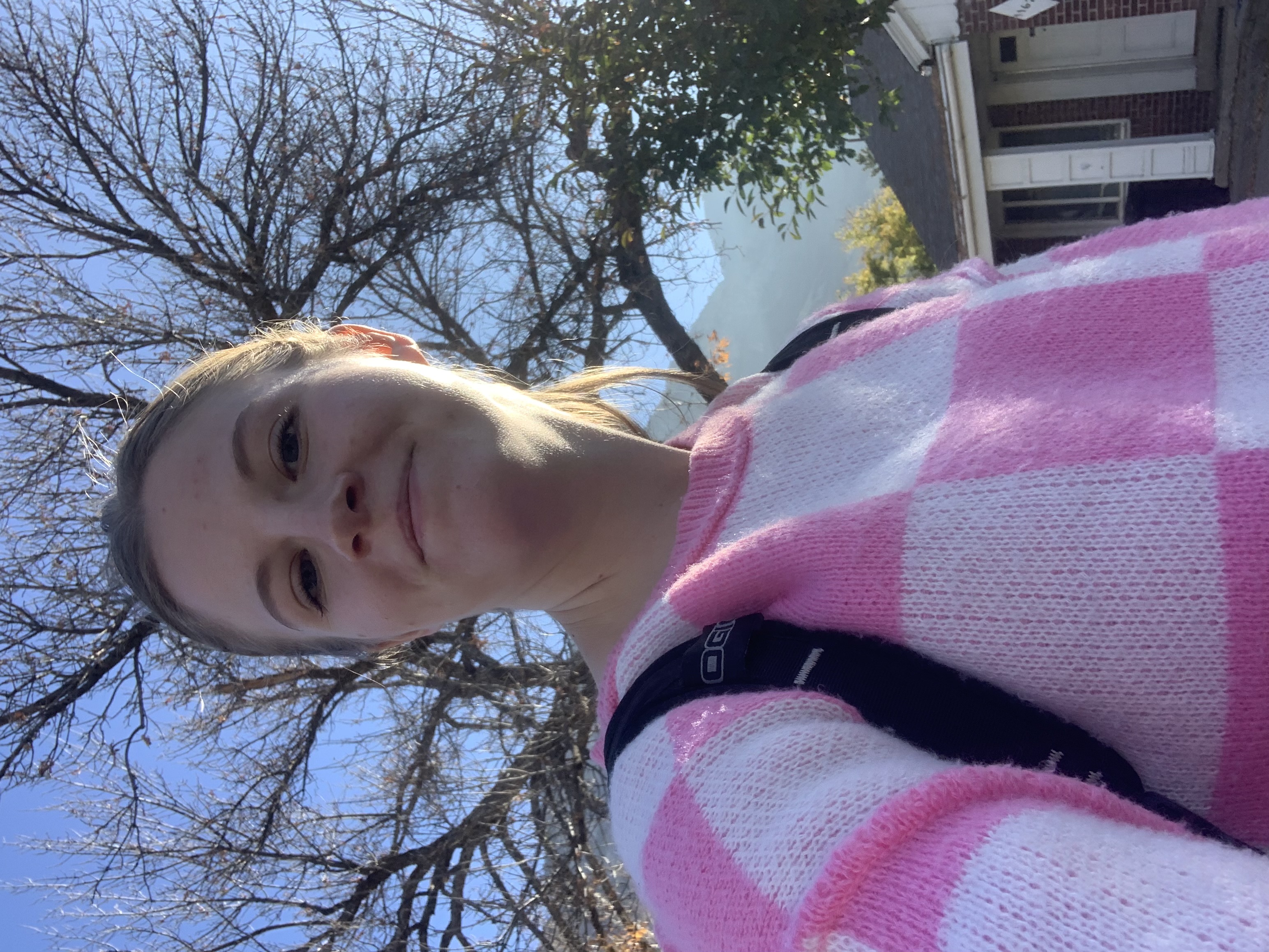 Callie conducting a string section